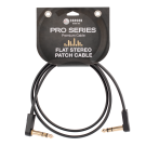 CARSON PRO FLAT3ST - Flat Stereo/TRS Patch Cable.