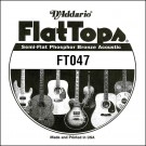 D'Addario FT047 Semi-Flat Phosphor Bronze Acoustic Guitar Single String .047