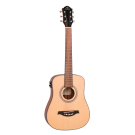 Gilman GBY10E - Mini Dreadnought Traveller electric/acoustic guitar. 