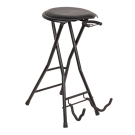 Xtreme GS811 - Guitarist Performer Stool with Guitar Stand.