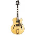 Hagstrom HJ500 Hollow Body Guitar in Natural Gloss