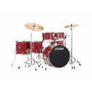 TAMA IP62H6W  Imperialstar 6-Piece Complete Kit With 22" Bass Drum - BURNT RED MIST