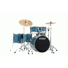 TAMA IP62H6W  Imperialstar 6-Piece Complete Kit With 22" Bass Drum - HAIRLINE BLUE
