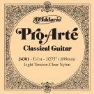 D'Addario J4301 Pro-Arte Nylon Classical Guitar Single String Light Tension First String
