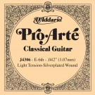 D'Addario J4306 Pro-Arte Nylon Classical Guitar Single String Light Tension Sixth String