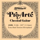 D'Addario J4406 Pro-Arte Nylon Classical Guitar Single String Normal Tension Sixth String