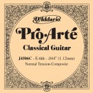 D'Addario J4506C Pro-Arte Composite Classical Guitar Single String Normal Tension Sixth String