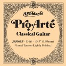 D'Addario J4505LP Pro-Arte Composite Classical Guitar Single String Normal Tension Sixth String