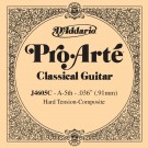 D'Addario J4605C Pro-Arte Nylon Classical Guitar Single String Hard Tension Fifth String