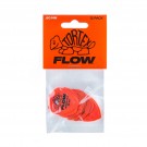 JIM DUNLOP - JPTF60 TORTEX® FLOW®  TORTEX® FLOW® Standard Player’s Pack   .60mm.  Orange