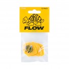 JIM DUNLOP - JPTF73 TORTEX® FLOW®  TORTEX® FLOW® Standard Player’s Pack   .73mm.  Yellow