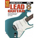 10 Easy Lessons Learn To Play Lead Guitar Book/CD/DVD