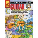 10 Easy Lessons Learn To Play Guitar for the Young Beginner Book/CD/DVD