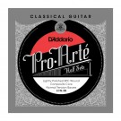 D'Addario LCN-3B Pro-Arte Lightly Polished Silver Plated Copper on Composite Core Classical Guitar Half Set Normal Tension