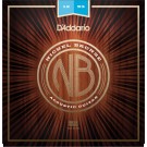 D'Addario NB1253 Nickel Bronze Acoustic Guitar Strings Light 12-53