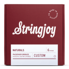 Stringjoy Naturals | Custom 6 String Phosphor Bronze Acoustic Guitar Strings