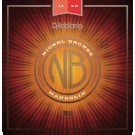 D'Addario NBM1140 Nickel Bronze Mandolin Strings Medium 11-40