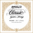 D'Addario NYL021 Rectified Nylon Classical Guitar Single String .021