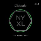D'Addario NYXL Nickel Wound Electric Guitar Single String .019