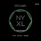 D'Addario NYXL Nickel Wound Electric Guitar Single String .044