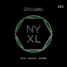 D'Addario NYXL Nickel Wound Electric Guitar Single String .062