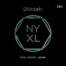 D'Addario NYXL Nickel Wound Electric Guitar Single String .064