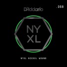 D'Addario NYXL Nickel Wound Electric Guitar Single String .068