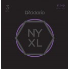 D'Addario NYXL1149-3P Nickel Wound Electric Guitar Strings Medium 11-49 3 Sets