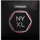 D'Addario NYXLS45100 Nickel Wound Bass Guitar Strings Regular Light 45-100 Double Ball End Long Scale