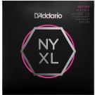 D'Addario NYXLS45130 Nickel Wound Bass Guitar Strings 5-string Regular Light 45-130 Double Ball End Long Scale