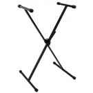 On Stage QuikSqueeze Single X-Braced Keyboard Stand