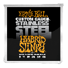 Ernie Ball Hybrid Slinky Stainless Steel Wound Electric Guitar Strings, 9-46 Gauge