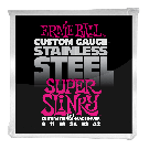 Ernie Ball - Super Slinky Stainless Steel Wound Electric Guitar Strings 9-42 Gauge