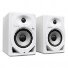 Pioneer DJ DM-50D Active 5" Desktop Monitor/DJ Speakers (White) 