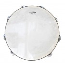 Percussion Plus 10" Wooden Tambourine with Head & 8-Double Rows of Jingles