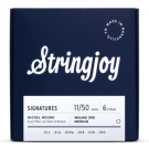Stringjoy Signatures | Wound 3rd Medium Gauge (11-50) Nickel Wound Electric Guitar Strings