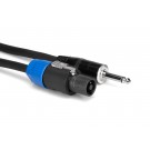 Hosa - SKT-403Q - Pro Speaker Cable, REAN Loudspeaker to 1/4 in TS, 3 ft