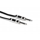 Hosa - SKZ-603 - Speaker Cable, Hosa 1/4 in TS to Same, Black Zip, 3 ft