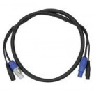 Showpro ShowPro DMX Cable 1.5m 5pin / powerCON Combo