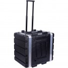 Torque ABS 6-Unit Rack Case with Wheels in Black