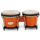Toca 6" & 6-3/4" Synergy Series Wooden Bongos in Amber