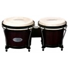 Toca 6" & 6-3/4" Synergy Series Wooden Bongos in Trans Black
