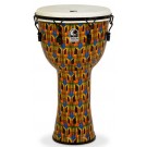 Toca Freestyle Series Mech Tuned Djembe 14" in Kente Cloth with Bag
