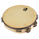 Toca Players SeriesWooden 10" Tambourine with Head & Double Row Of Jingles