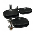 Toca Synthetic 3 Piece Clave Block Set with Mount