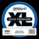 D'Addario TWB050S Nylon Tape Wound Bass Guitar Single String .050