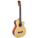 Valencia - VA434CE 430 Series 4/4 size Nylon Acoustic Guitar. Electric/Acoustic. Natural