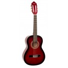 Valencia VC102RDS - 1/2 Size Classical Guitar - Gloss Red Sunburst