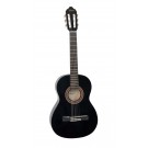 Valencia VC103BK - 3/4 Size Classical Guitar - Gloss Black