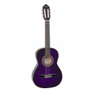 Valencia VC103PPS - 3/4 Size Classical Guitar - Gloss Purple Sunburst